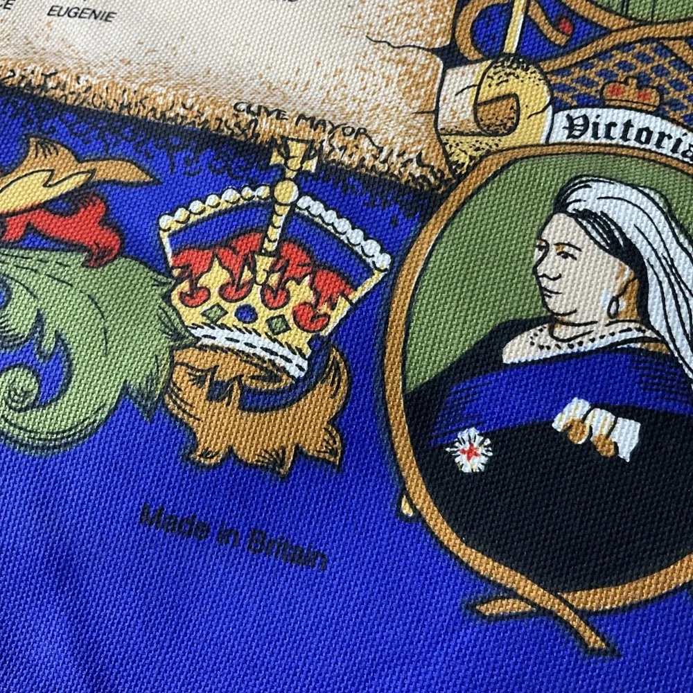 Queen Elizabeth‎ Royal Lineage England Ulster Banner Britain  30x19